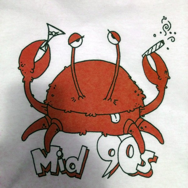 red mid 90s crab