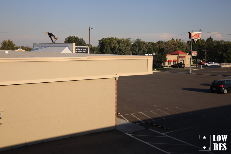 Photo by Russ Sharifov. Rooftop dump truck by JC McDonald